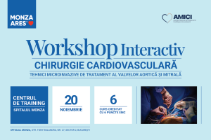 Workshop interactiv: Tehnici minim invazive de tratament al valvelor aortică & mitrală
