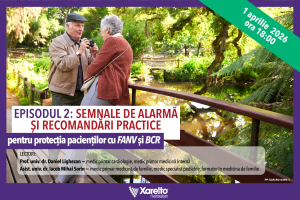Webinar Bayer: Semnale de alarmă și soluții practice pentru protecția pacienților cu FANV și DZ2 - Episodul 2