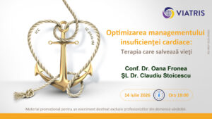 Optimizarea managementului insuficienței cardiace. Terapia care salvează vieţi - 14 iulie 2026